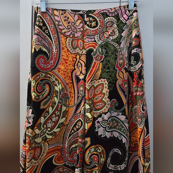 NWOT: Paisley Print Pants - Picture 3 of 5